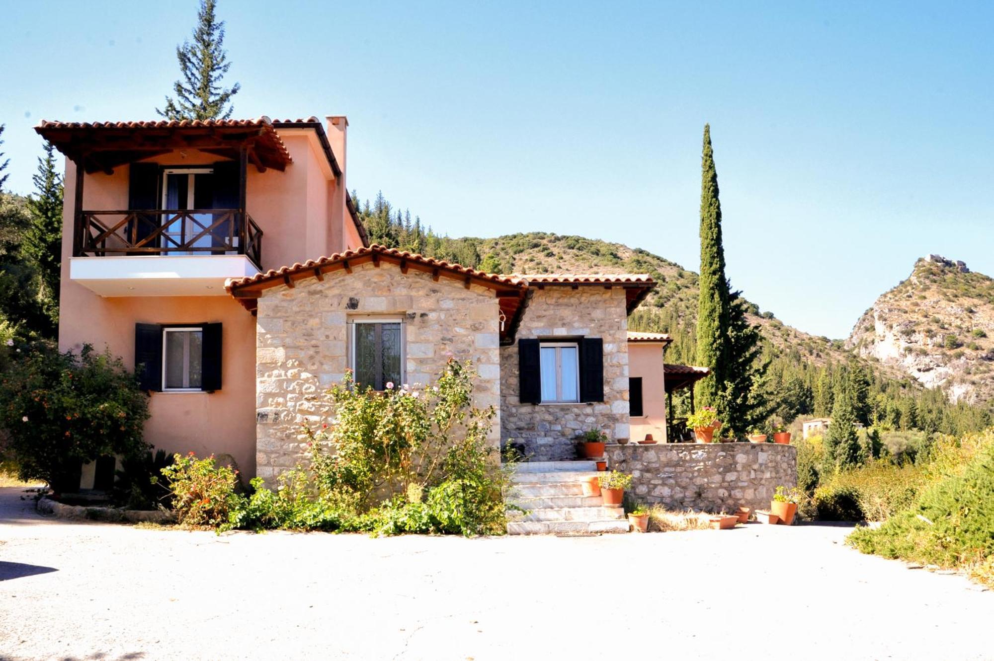 Aesthetic Delight - Stone Villa In Mystras Mistras Exterior foto